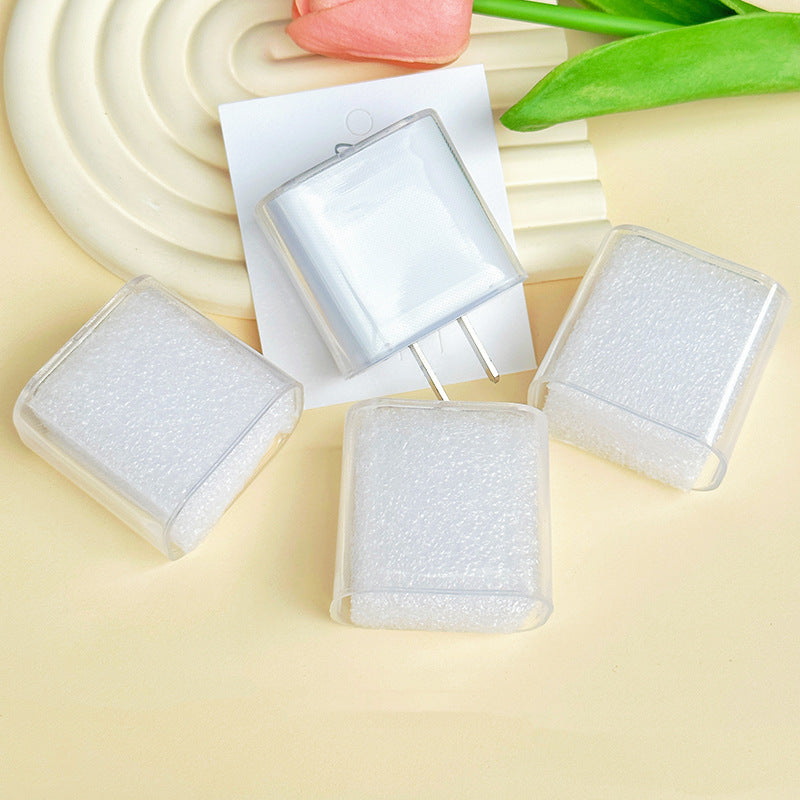 Clear Soft TPU Cover for Apple iPad iPhone 20W / 18W USB‑Type C Power Adapter