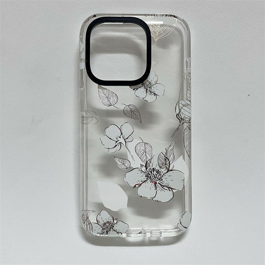 UV Rays Sensitive Color Changing Flowers IMD Case