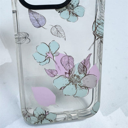 UV Rays Sensitive Color Changing Flowers IMD Case