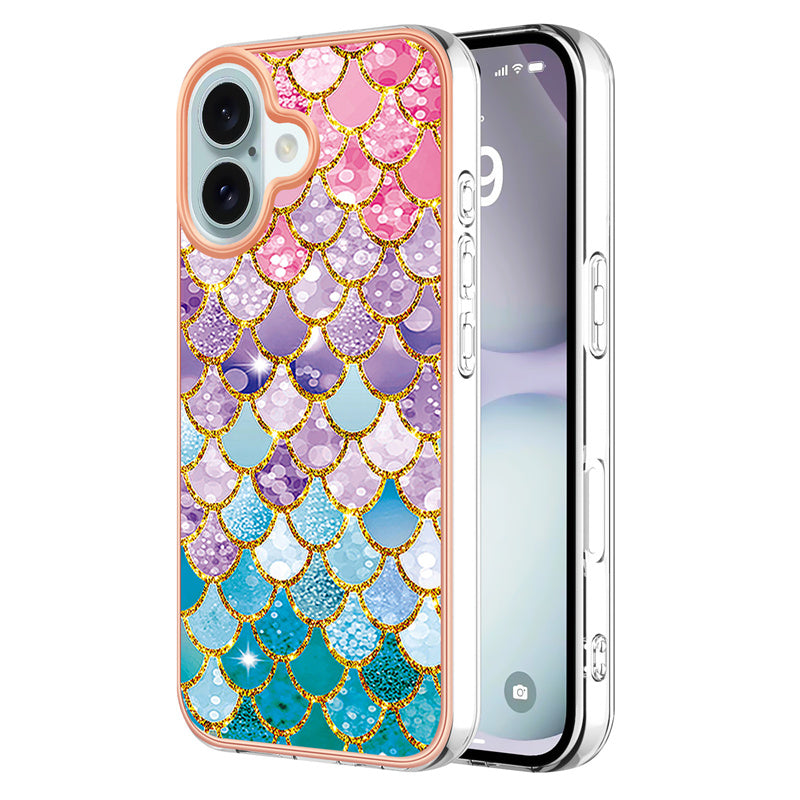 Mermaid Scales Electroplating IMD TPU Case