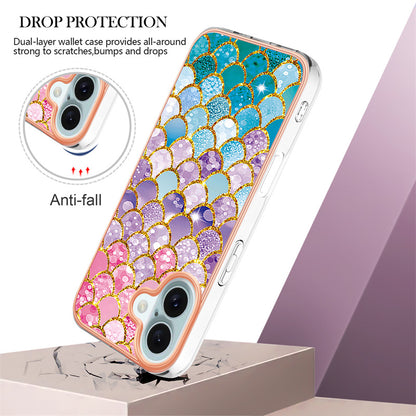 Mermaid Scales Electroplating IMD TPU Case