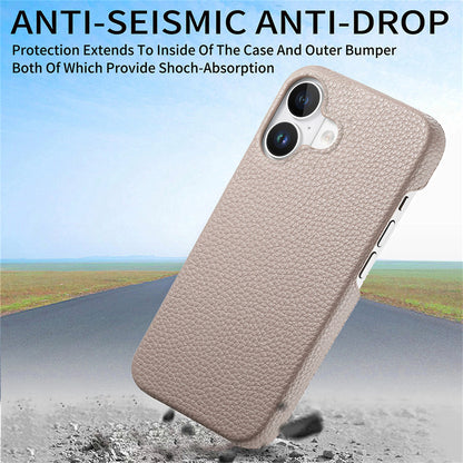 Slim Lychee Pattern PU Leather Case