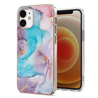 Marble Pattern Electroplating IMD TPU Case