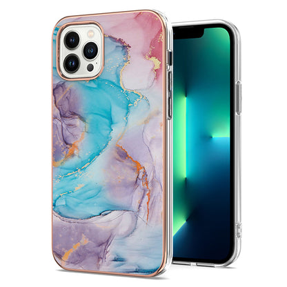 Marble Pattern Electroplating IMD TPU Case