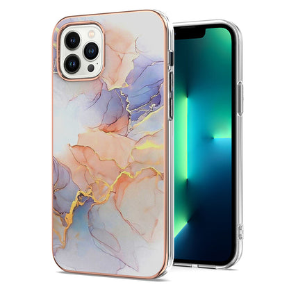 Marble Pattern Electroplating IMD TPU Case