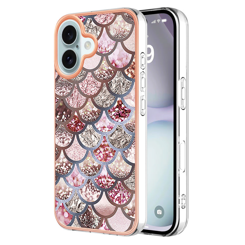 Mermaid Scales Electroplating IMD TPU Case