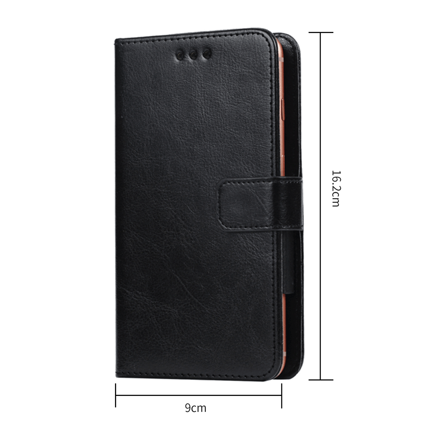 Universal Book-style Card Slots PU Leather Phone Case