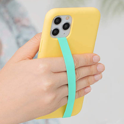 Sticky Elastic Silicone Finger Grip Phone Strap