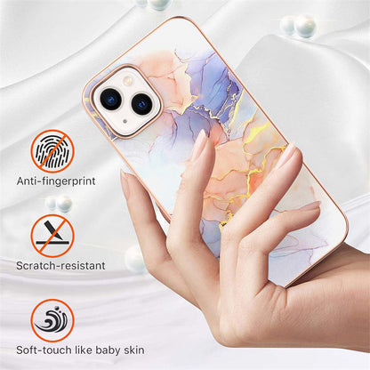 Marble Pattern Electroplating IMD TPU Case