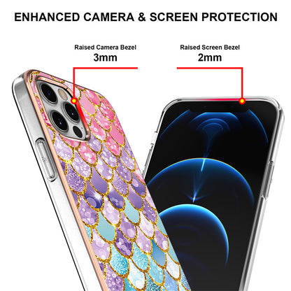 Mermaid Scales Electroplating IMD TPU Case