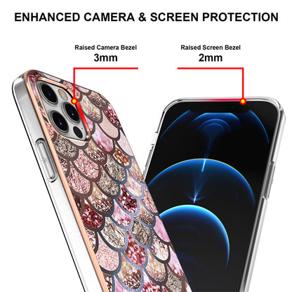 Mermaid Scales Electroplating IMD TPU Case