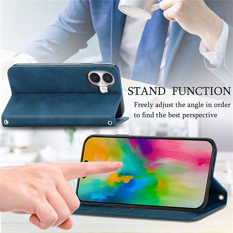 Skin-friendly touch Bible Card Purse Stand PU Case