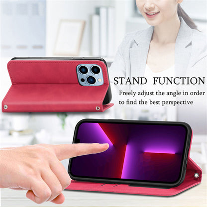 Skin-friendly touch Bible Card Purse Stand PU Case