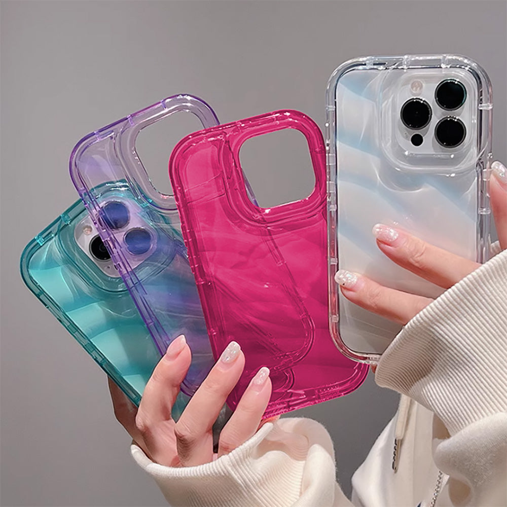 3D Surges Shape TPU Case