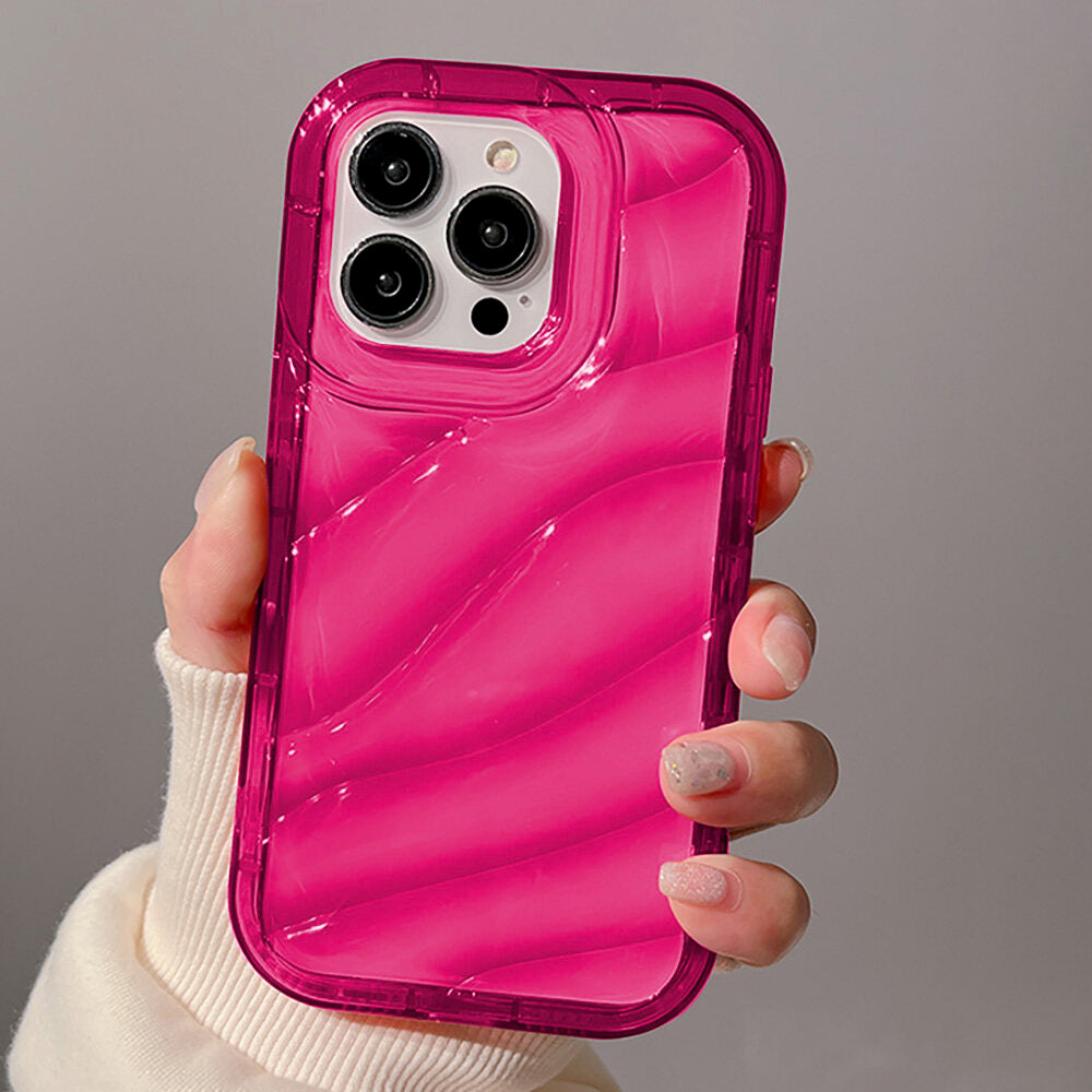 3D Surges Shape TPU Case