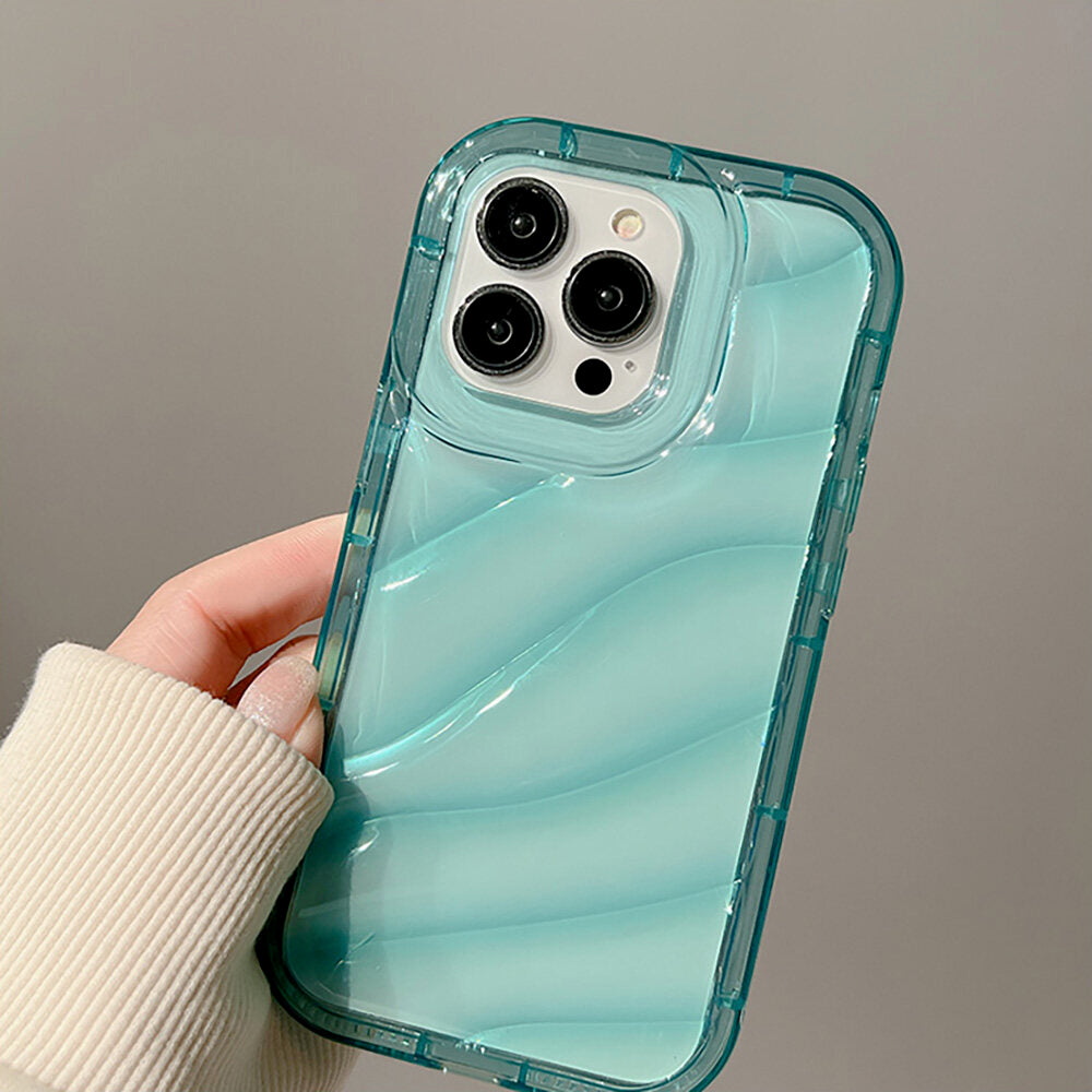 3D Surges Shape TPU Case