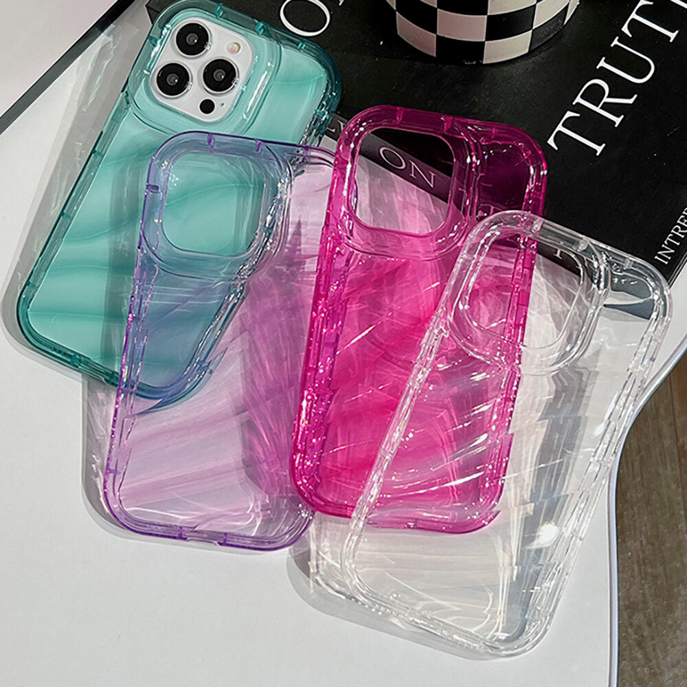 3D Surges Shape TPU Case