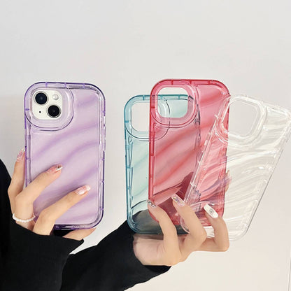 3D Surges Shape TPU Case